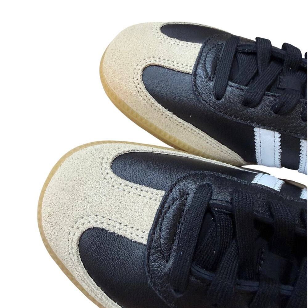 adidas Samba OG Men’s 10.5 Black White Gum Suede Leather Sneakers NWB - Picture 5 of 7
